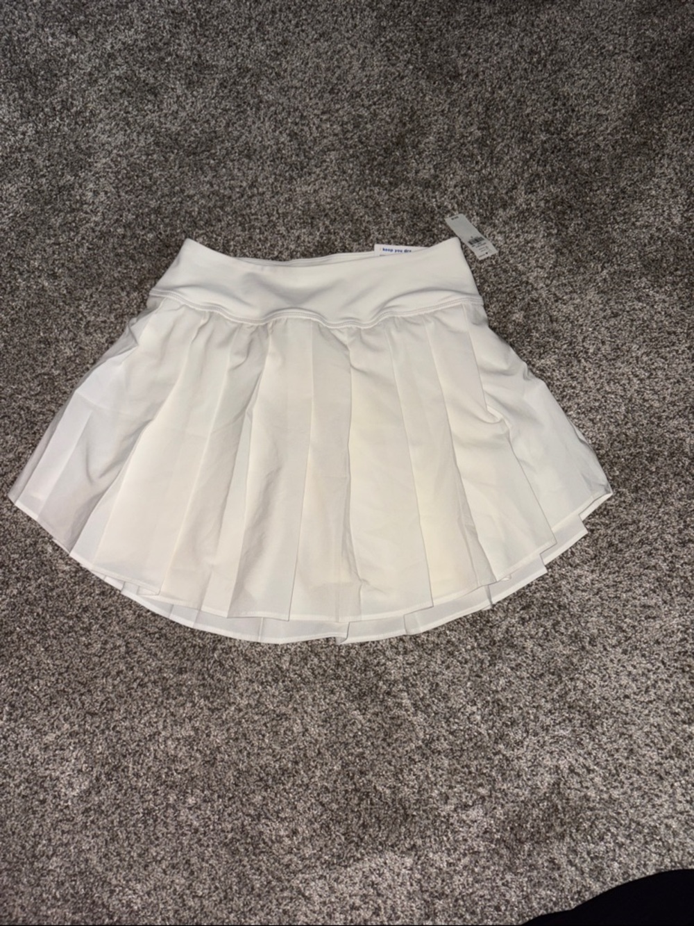 Old Navy White Pleated Tennis Skirt